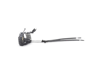 Serrure de porte avant droite - Hyundai SANTA FE II PH.2 - Blanc Fonce - 813202B030 - X0-1452Z