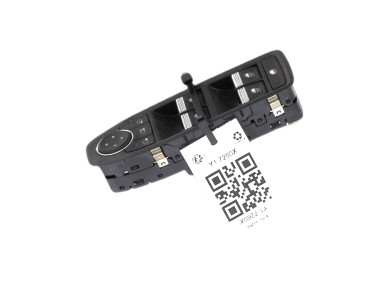 Left window-lift switch panel used - Renault CAPTUR - 254015626R