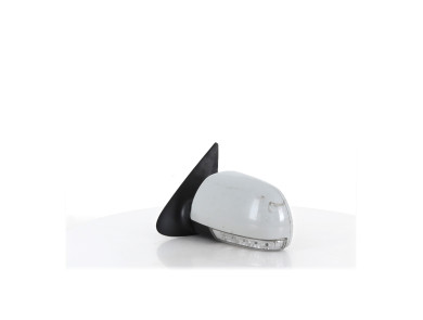 Left wing mirror - Hyundai SANTA FE II PH.2 - Blanc Fonce - 876102B680 - Y0-0907E