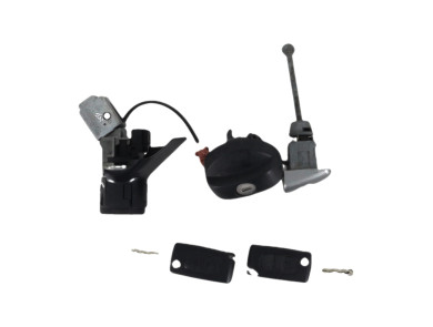 Steering lock and door key cylinders kit used - Peugeot 207 CC - 4162 NX