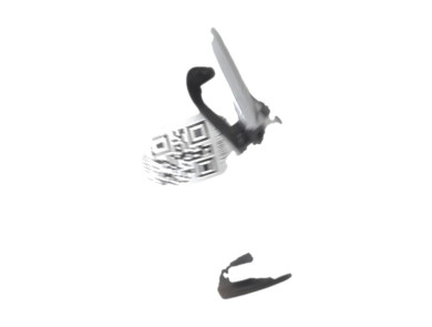 Exterior door handle front right - Alfa-Romeo GIULIETTA II PH.1 - Noir - 735591647 - P1-9909Y