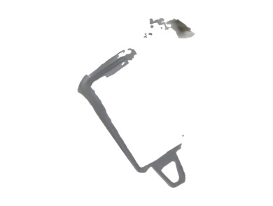 Left sun visor - Hyundai SANTA FE II PH.2 - 852102B862TX - N2-0353R