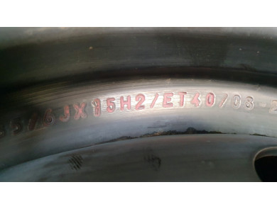 Steel wheel - Ford KA II - 1824229 - B1-3231K