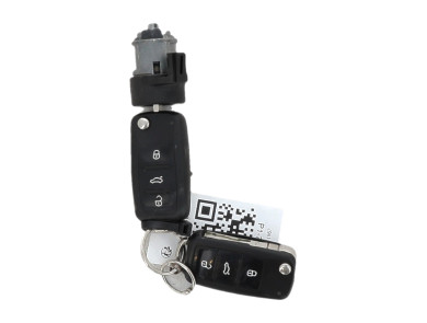 Steering lock used - Volkswagen POLO - 6R0905851K