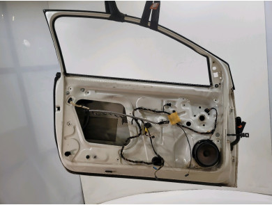 Porte gauche (3 portes) - Volkswagen POLO V PH.1 - Blanc - 6R3831055J - Q1-9124M