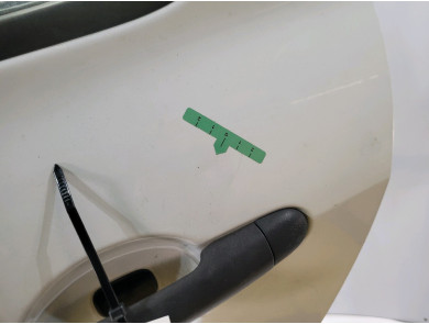 Rear left door - Renault CLIO III PH.2 - Blanc - 7751476191 - B1-7158Z