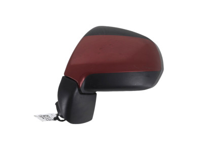 Left wing mirror - Citroen C3 PICASSO PH.1 - Rouge Fonce - 00008153XQ - U1-7547I