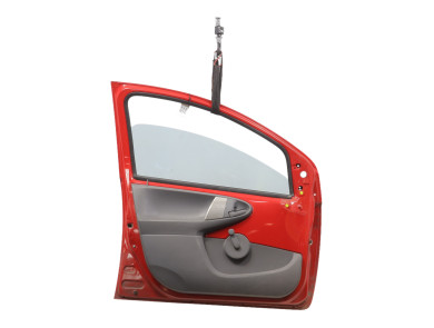Porte avant gauche - Peugeot 107 PH.1 - Rouge Clair - 1612541480 - W0-0553Y