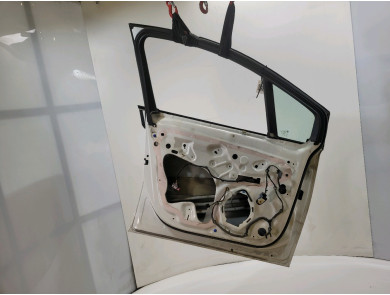 Porte avant gauche - Opel MERIVA B PH.2 - Blanc - 39144651 - E1-7365S