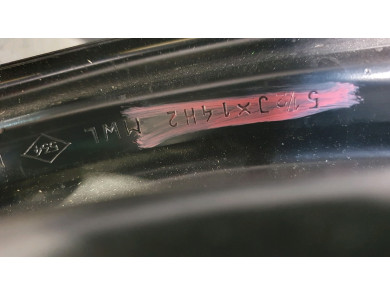 Steel wheel - Renault CLIO III PH.2 - 8200908872 - K1-8331Y