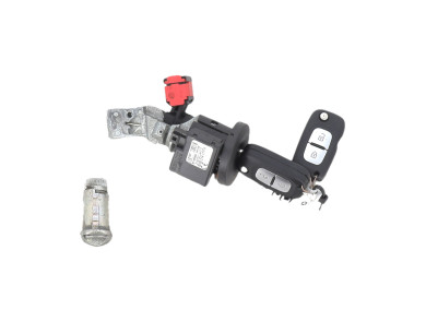 Steering lock and door key cylinders kit used - Renault MODUS - 7701208407