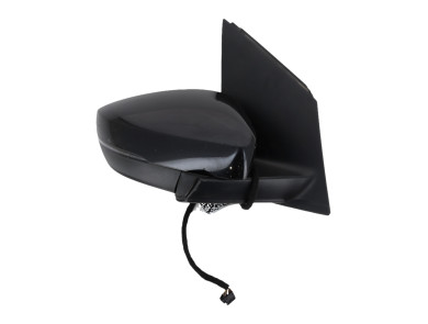 Right wing mirror - Volkswagen POLO V PH.2 - Noir - 6C1857508C9B9 - W1-8988L