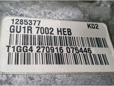 Gearbox type 1285377 - Volvo V40 II PH.1 - E1-6289Q