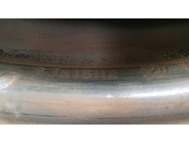 Steel wheel - Peugeot BIPPER - 1612857880 - Q1-1215K