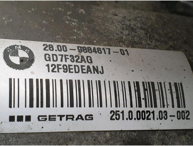 Boîte de vitesses type 28005A95B31 - BMW SERIE 1 III - U1-4534S