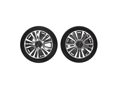 Lot de 2 roues complètes arrières - Fiat 500L II PH.2 - GPA-26-0052460 - Y0-8423F