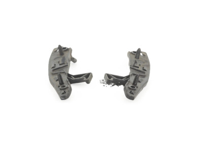 Lot de supports pare choc avant - Citroen C3 II PH.2 - Gris Fonce - 9803504080 - M1-1244U
