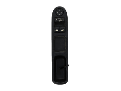 Left window-lift switch panel used - Peugeot 307 - 6554 E3