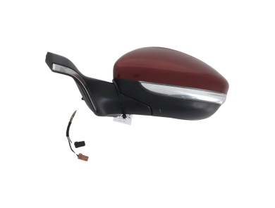 Rétroviseur gauche - Peugeot 208 I PH.1 - Rouge Fonce - 1611240480 - I0-5429V