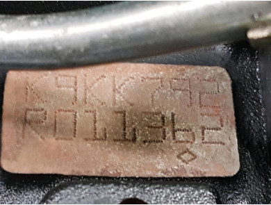 Moteur type K9K792 - Dacia SANDERO I - G1-9177L