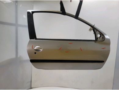 Right door (3-door models only) used - Peugeot 206 - 9004 K6