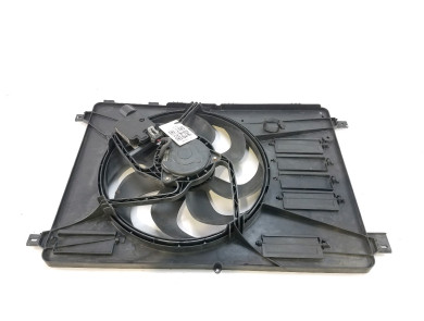 Radiator fan + mounting used - Ford S-MAX - 1593900 - GPA