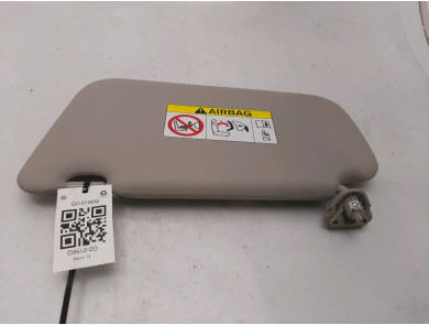Right sun visor used - Nissan PULSAR - 96400-4MA0D