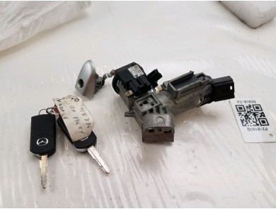 Steering lock and door key cylinders kit used - Mazda MAZDA 6 - GS1E09010F