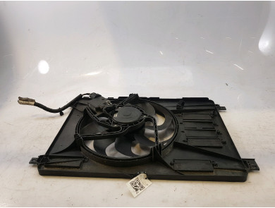 Radiator fan + mounting used - Ford S-MAX - 1593900 - GPA