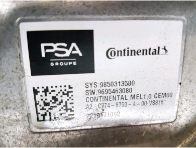 Engine type ZK01 - Citroen C4 III PH.1 - V0-9233B