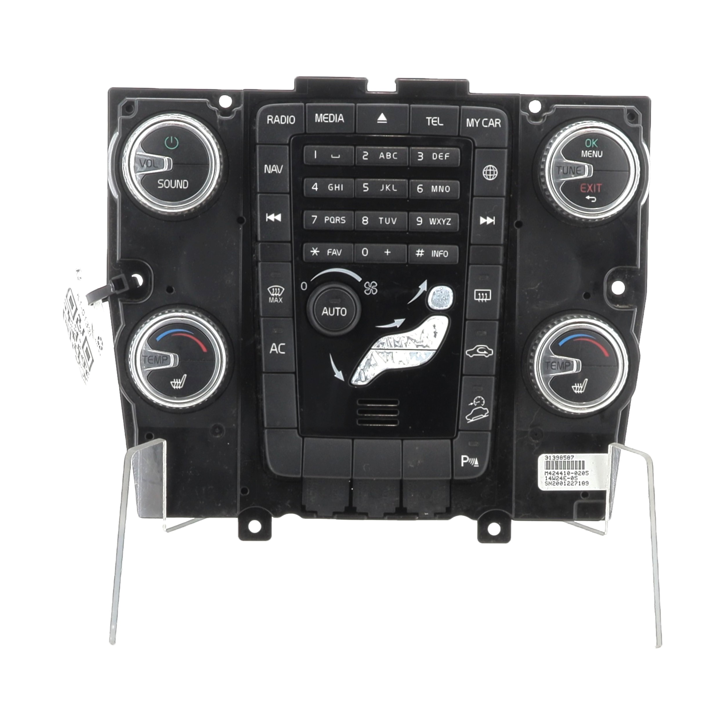 Heating control panel used - Volvo XC70 - 31398588 - GPA