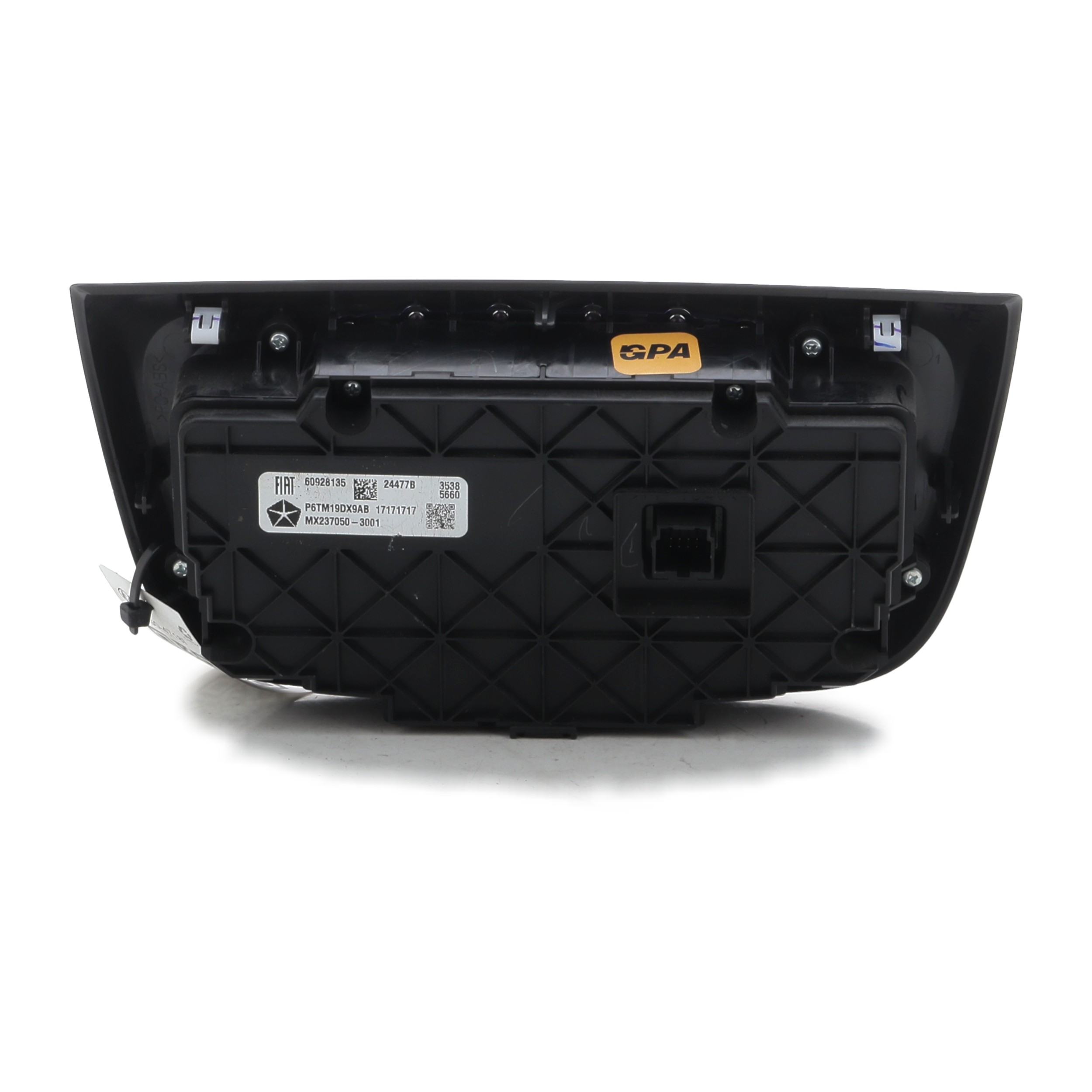Heating control panel used - Jeep COMPASS - K6TM19DX9AB - GPA