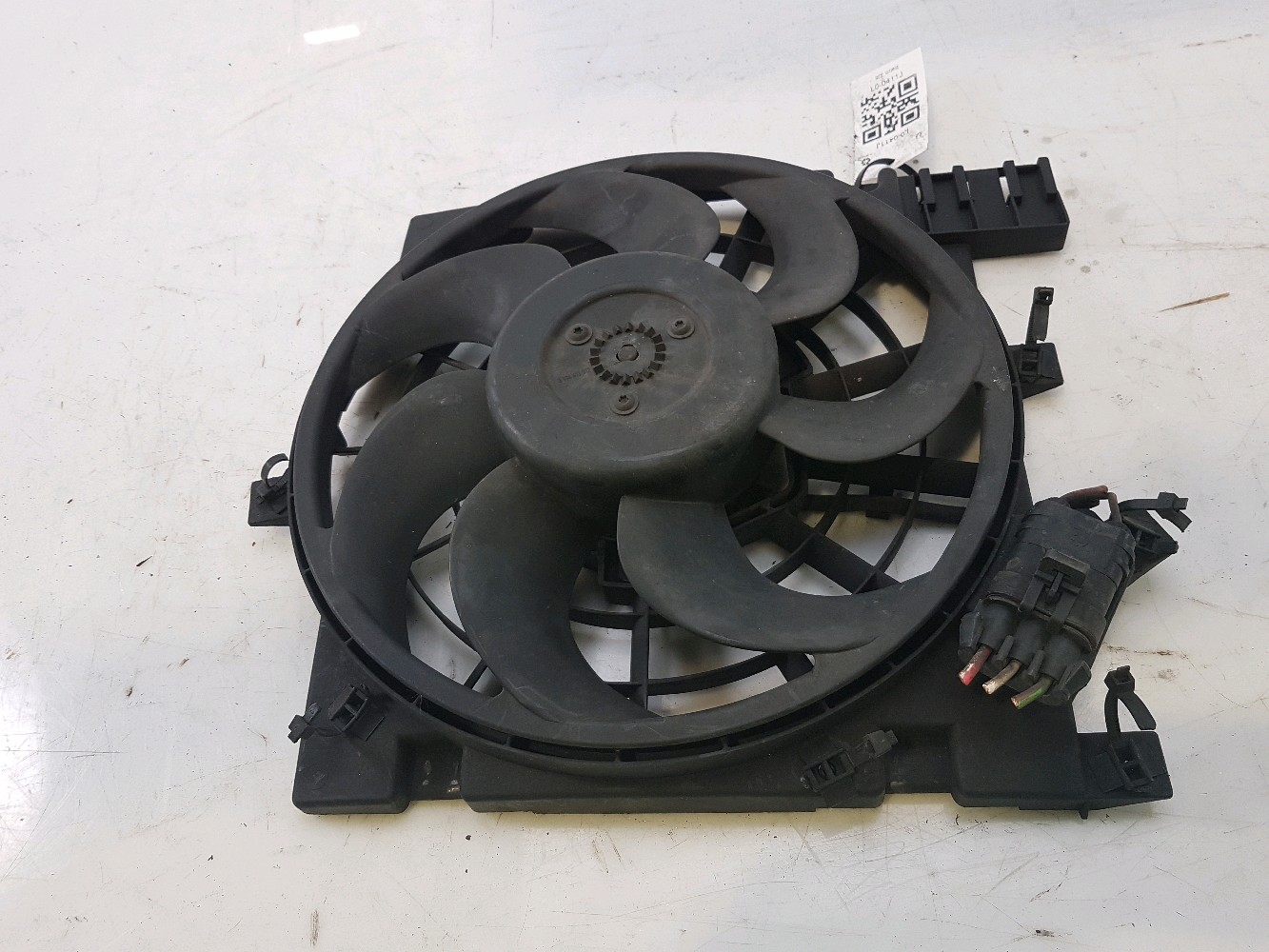 RIDEX Motoventilateur 508R0035 345mm - Ventilateur Refroidissement Moteur Haute Performance